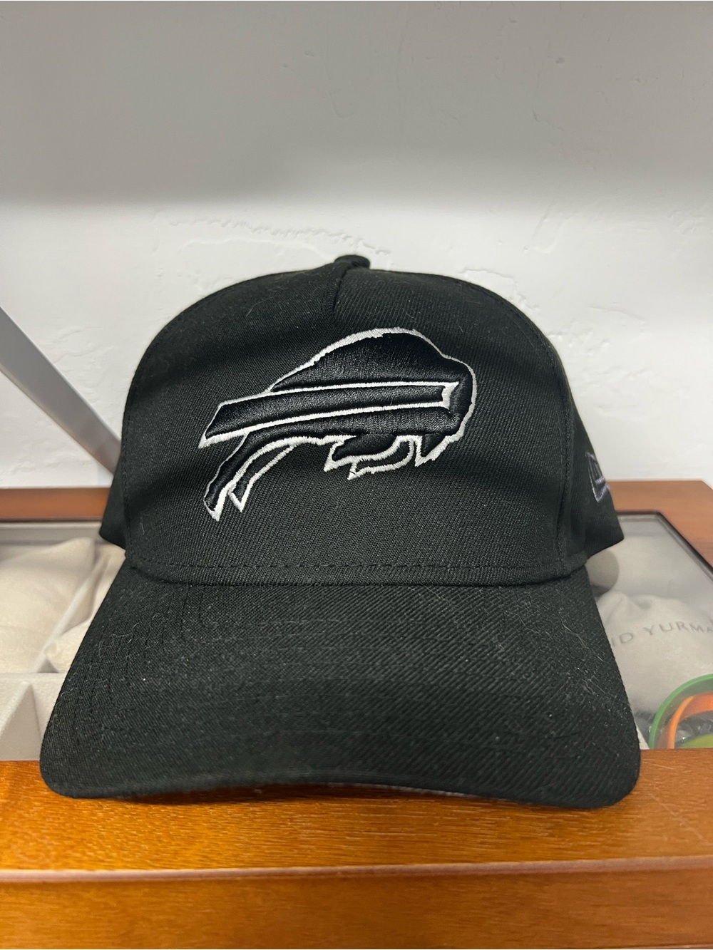New Era Black Buffalo Bills 9Forty Snapbsck Hat